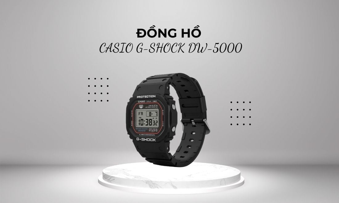Khám phá sử dụng thiết bị CASIO G-SHOCK chi tiết