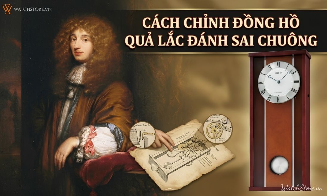 cách chỉnh đồng hồ quả lắc đánh sai chuông