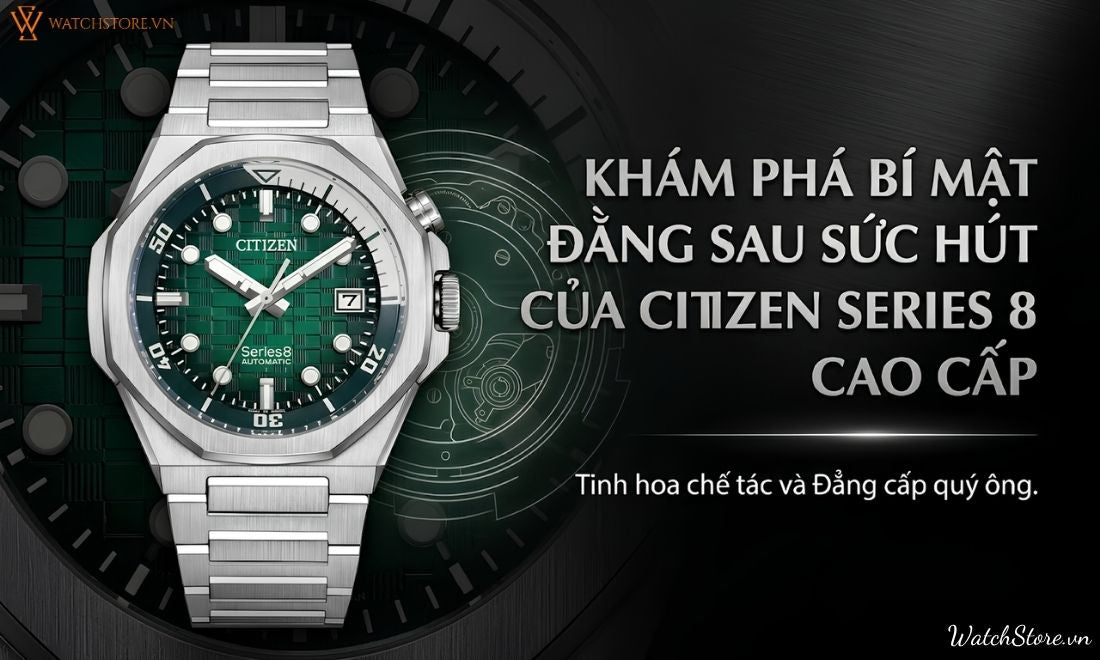 Khám phá Citizen Series 8: Tinh hoa chế tác và đẳng cấp quý ông