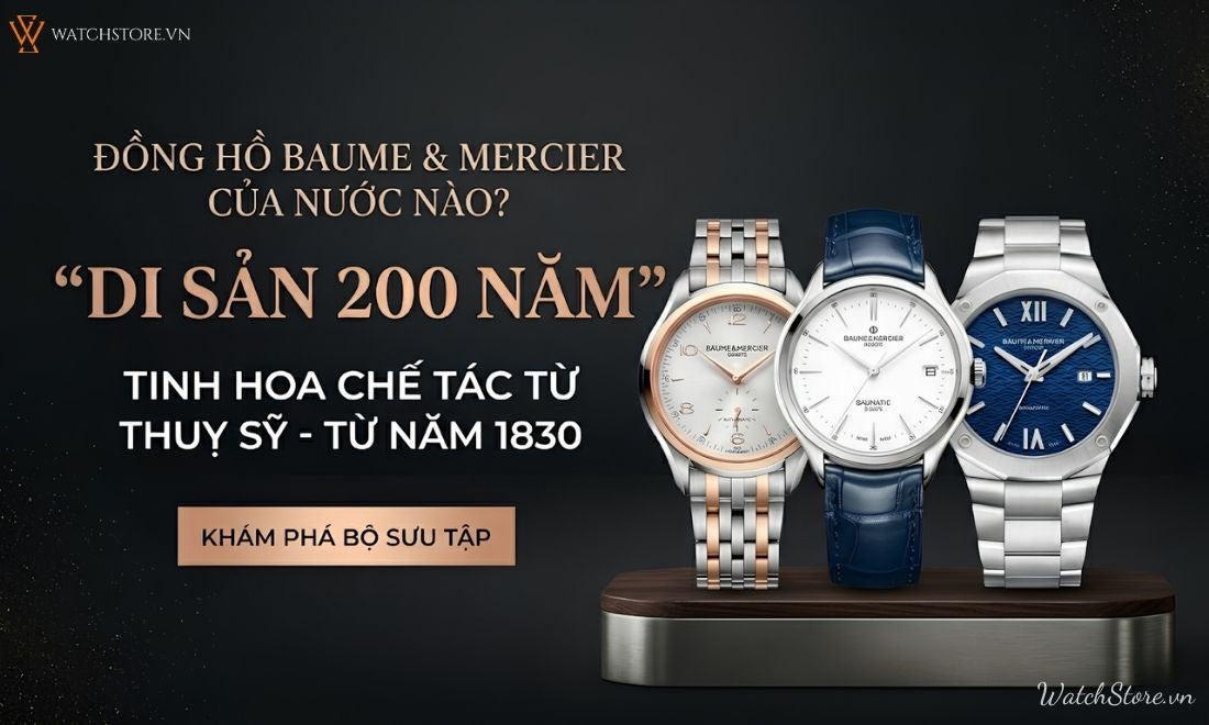Đồng hồ Baume & Mercier của nước nào
