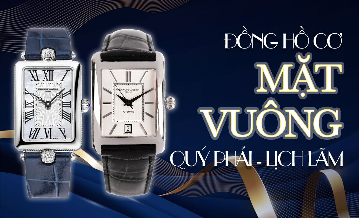 Đồng hồ mặt vuông WatchStore