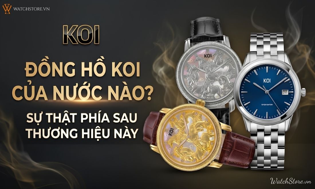 đồng hồ koi của nước nào