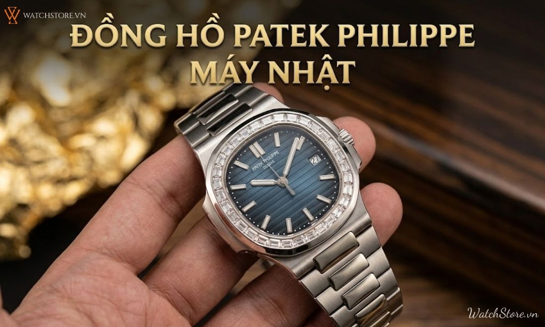 đồng hồ patek philippe máy nhật