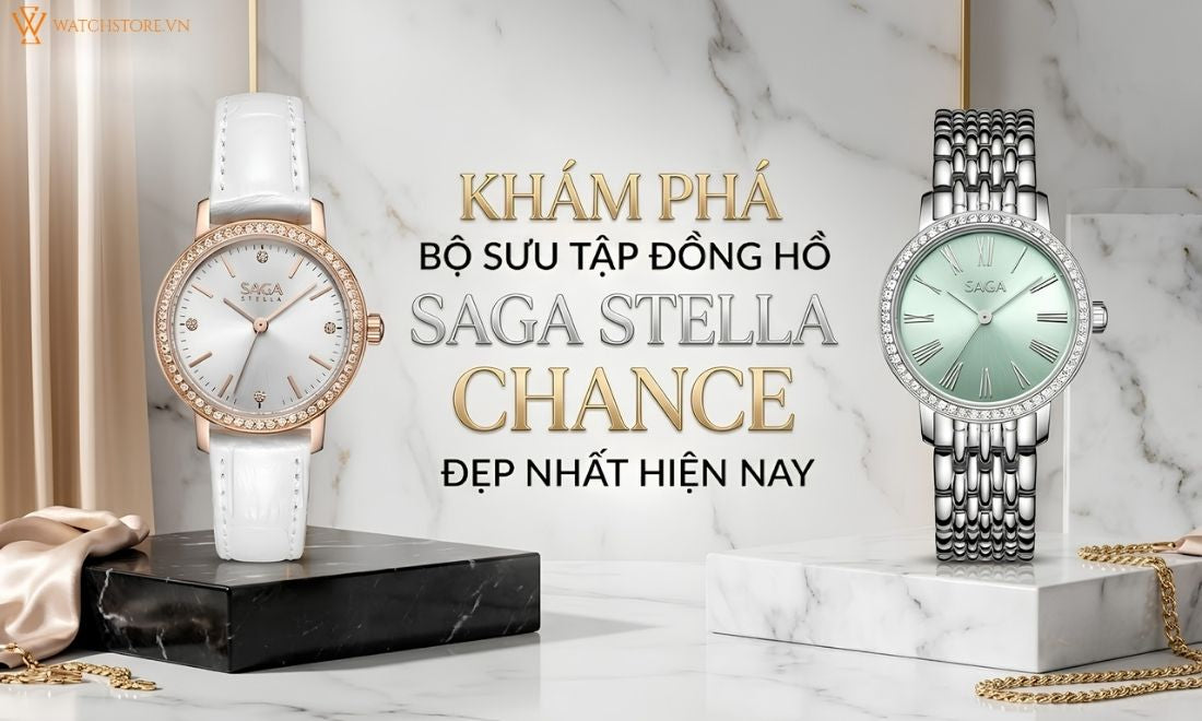 đồng hồ Saga Stella Chance