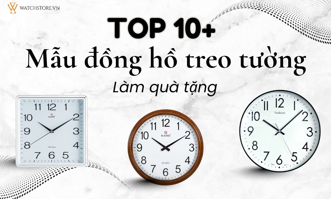 Đồng hồ treo tường làm quà tặng