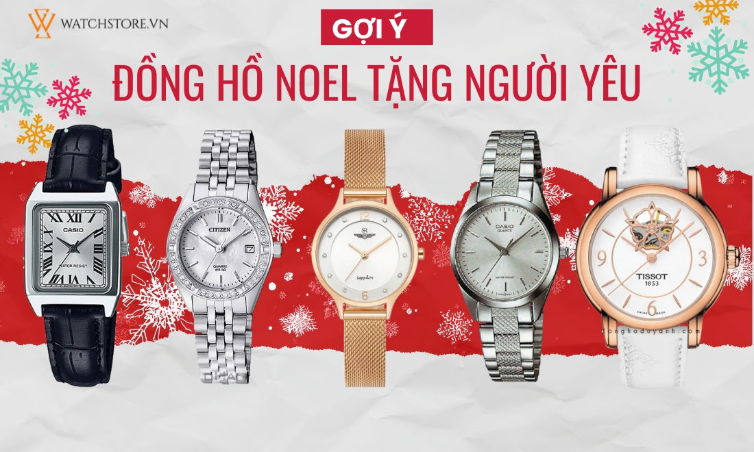 Gợi ý đồng hồ Noel tặng người yêu