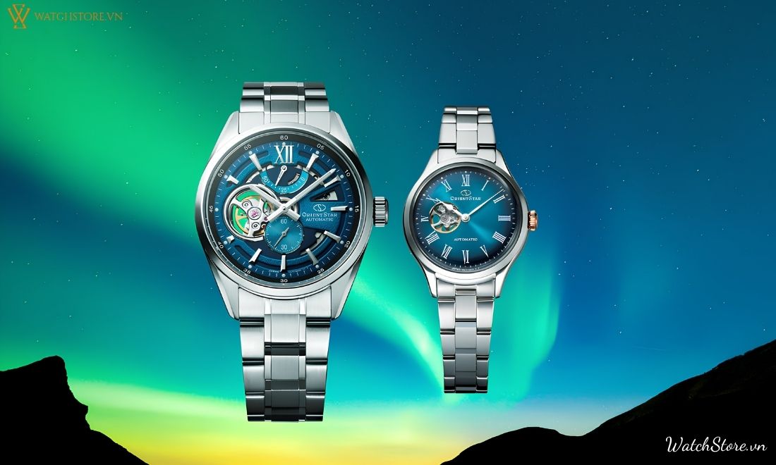 Orient Star ra mắt đồng hồ kỷ niệm 75 năm lấy cảm hứng từ cực quang - ảnh 1