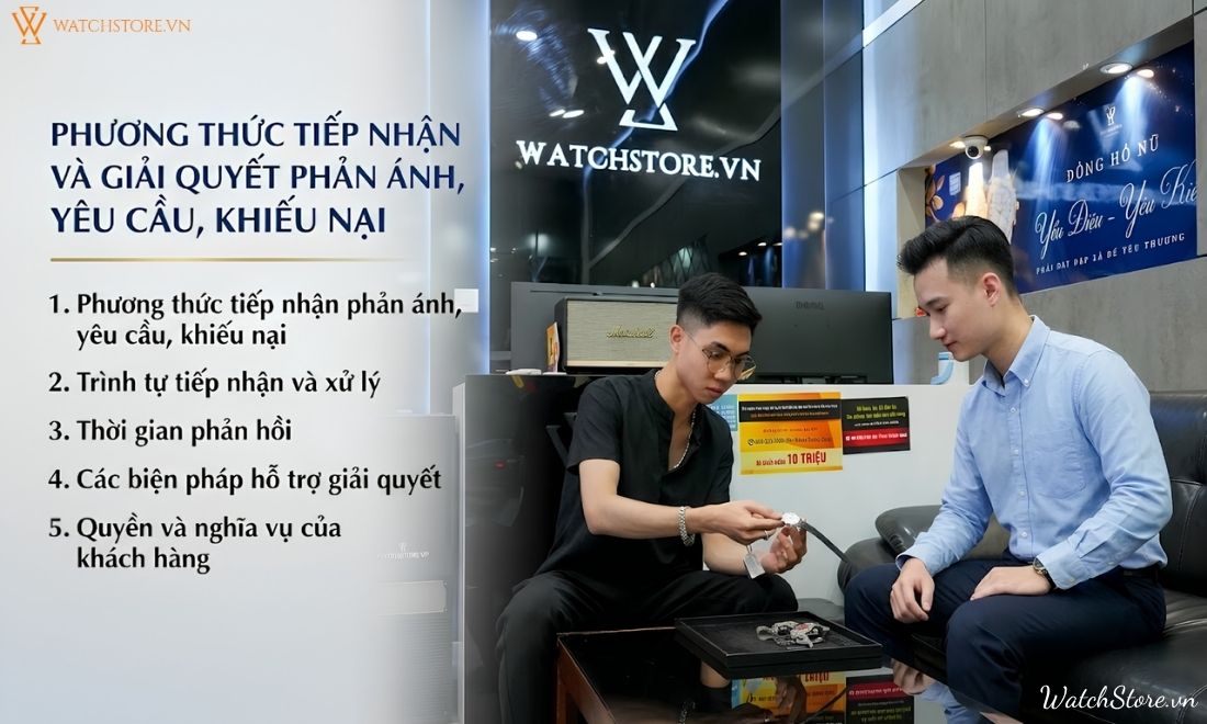 PHƯƠNG THỨC TIẾP NHẬN VÀ GIẢI QUYẾT PHẢN ÁNH, YÊU CẦU, KHIẾU NẠI