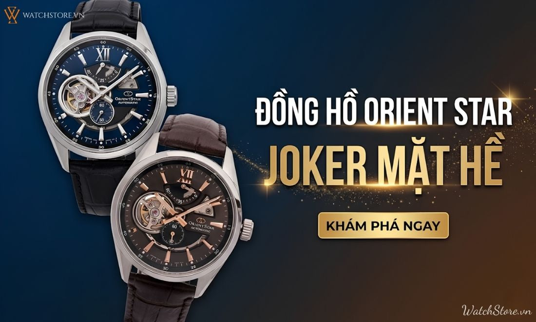 Đồng hồ Orient Star Joker mặt hề