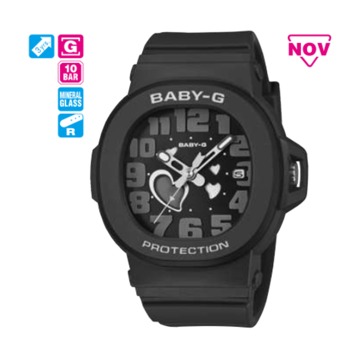 Casio Nữ BGA-10-1ADR