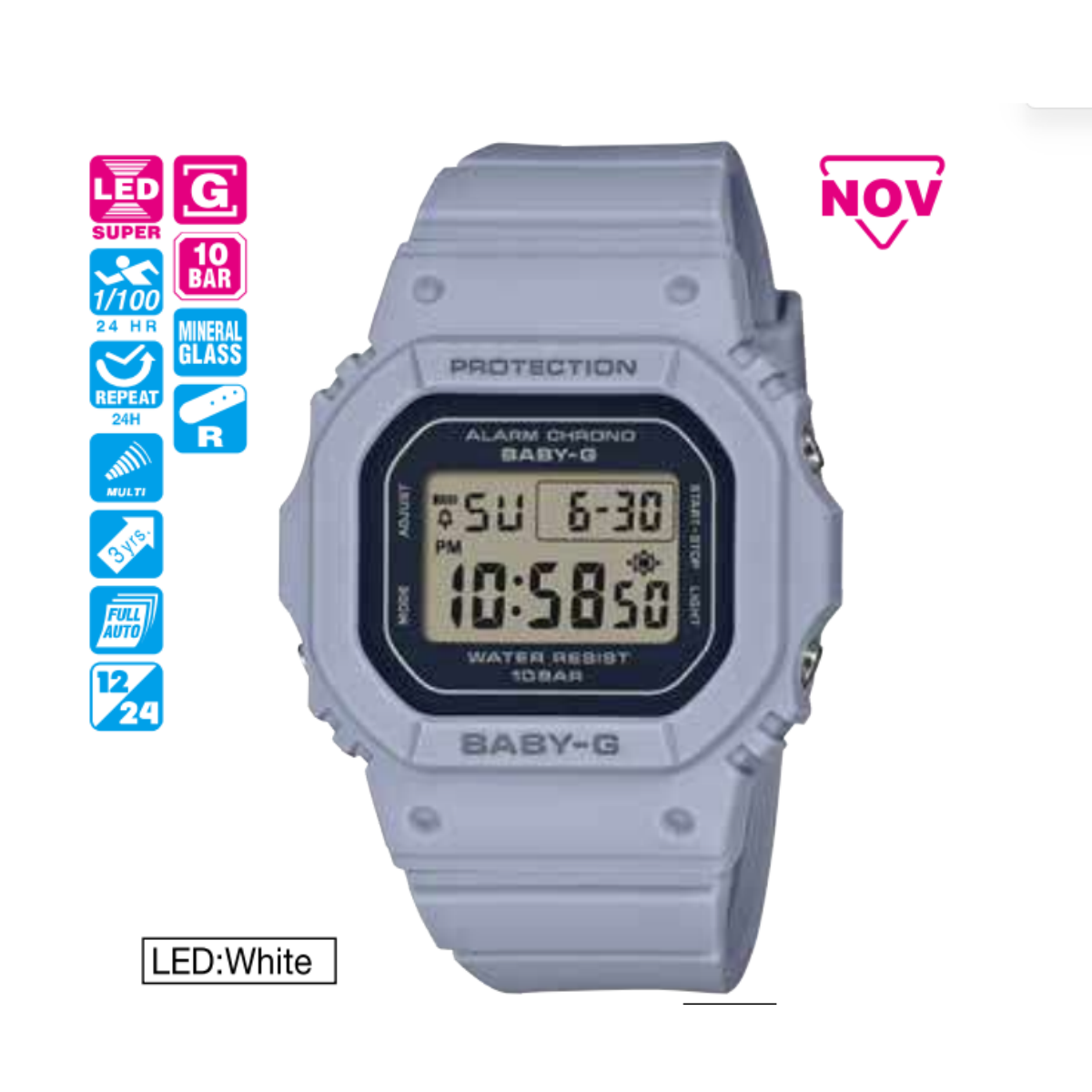 Casio Nữ BGD-565FG-2BDR