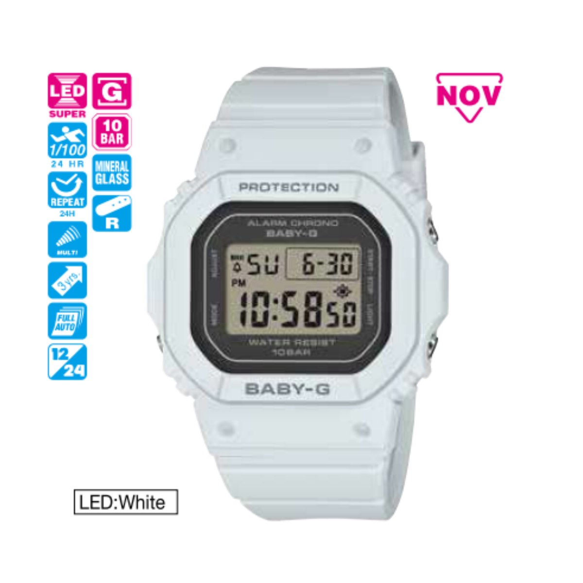 Casio Nữ BGD-565FG-2CDR