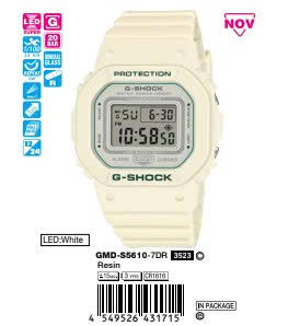 Casio Unisex GMD-S5610-7DR