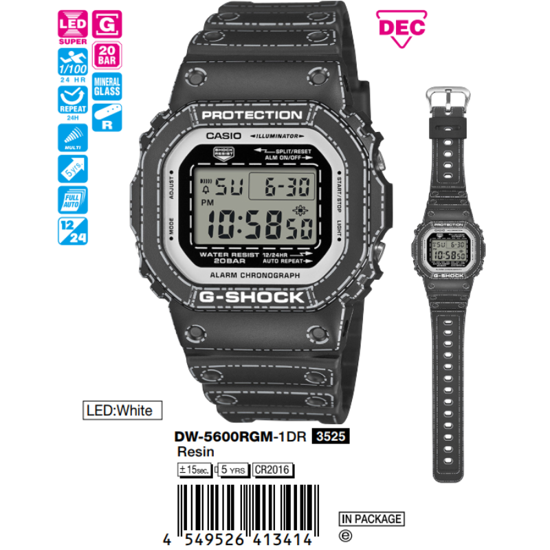 Casio Nam DW-5600RGM-1DR