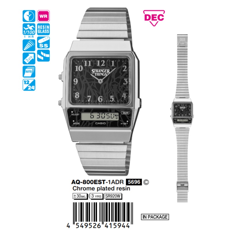 Casio Unisex AQ-800EST-1ADR