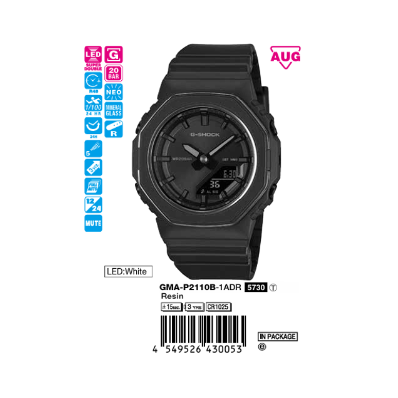 Casio Nam GMA-P2110B-1ADR