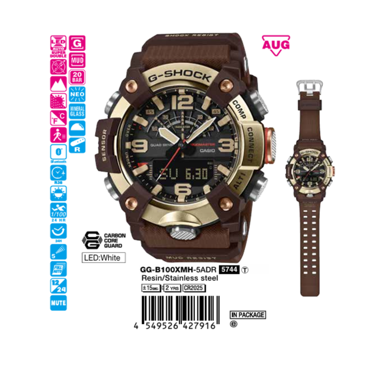 Casio Nam GG-B100XMH-5ADR