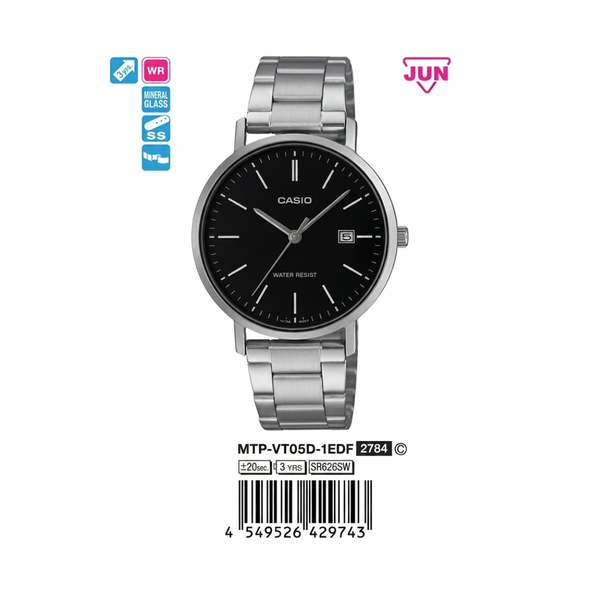 Casio Nam MTP-VT05D-1EDF