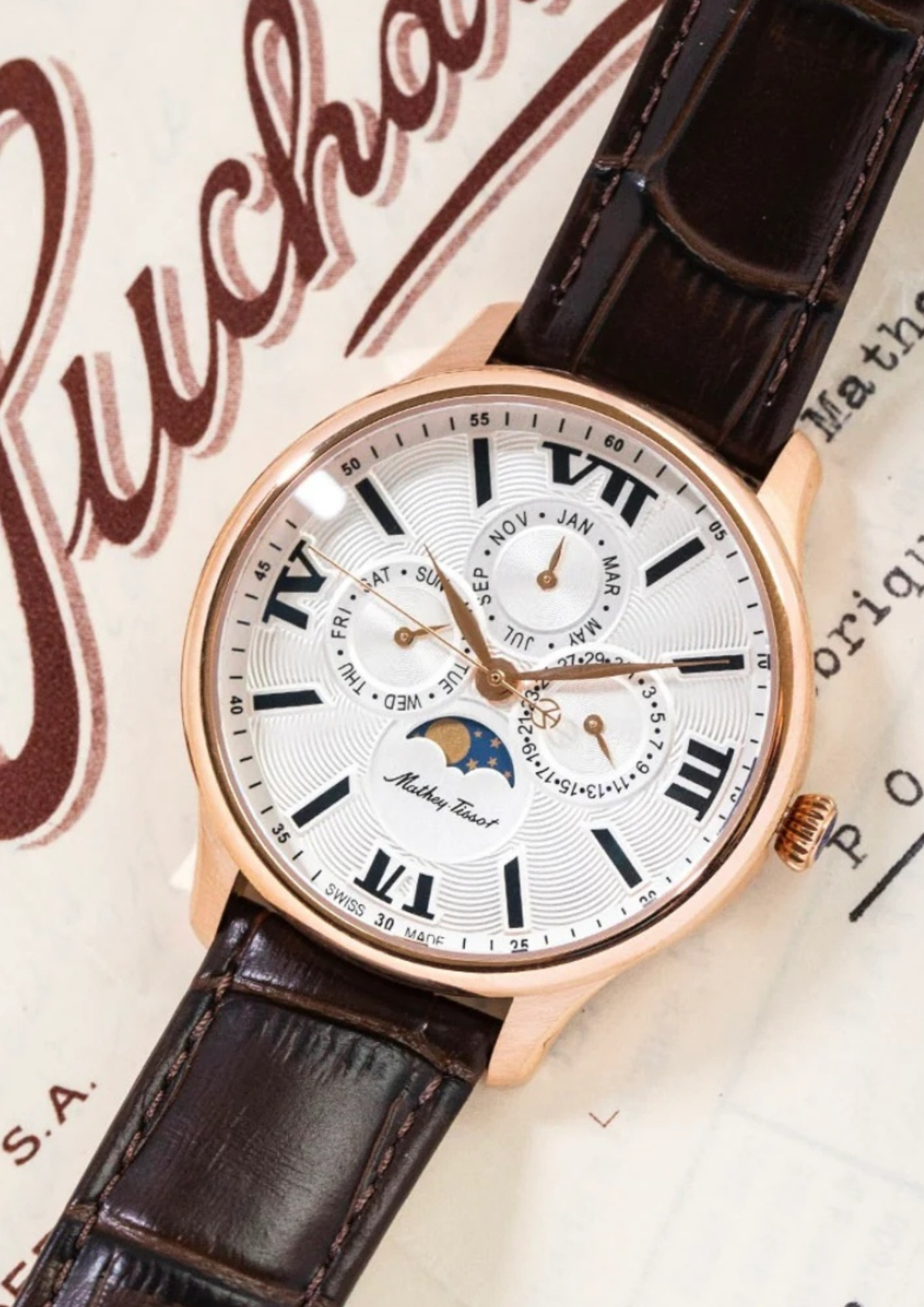 Mathey Tissot Nam H1886RPI
