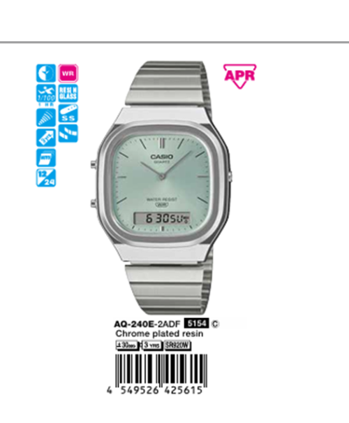 Casio Unisex AQ-240E-2ADF
