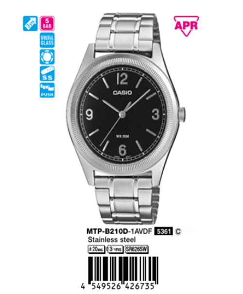 Casio Nam MTP-B210D-1AVDF