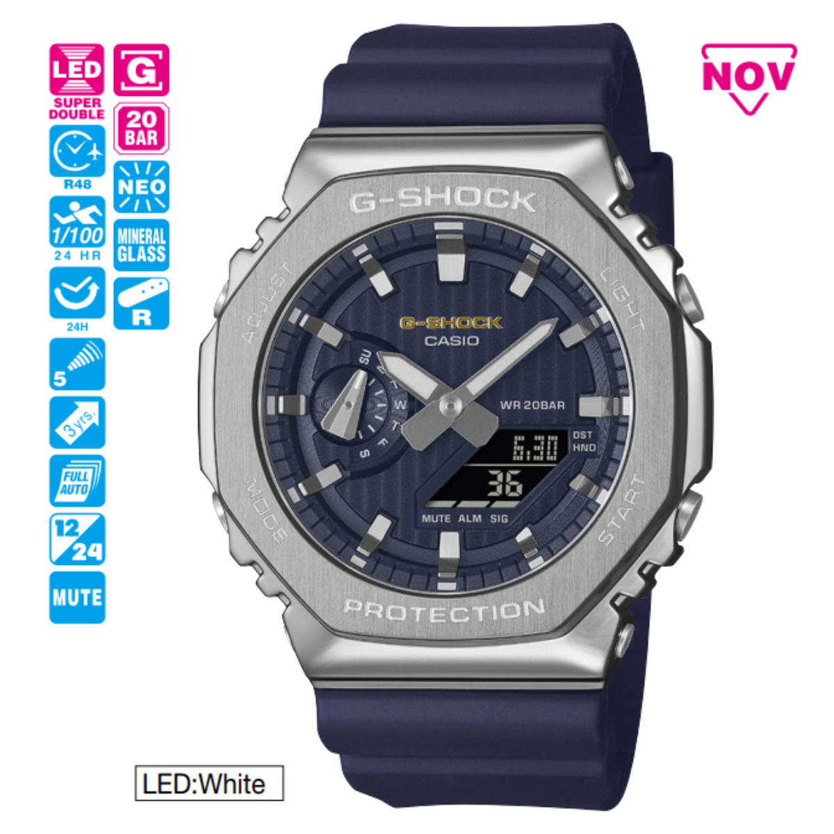 Casio Nam GM-S2110SH-2ADR