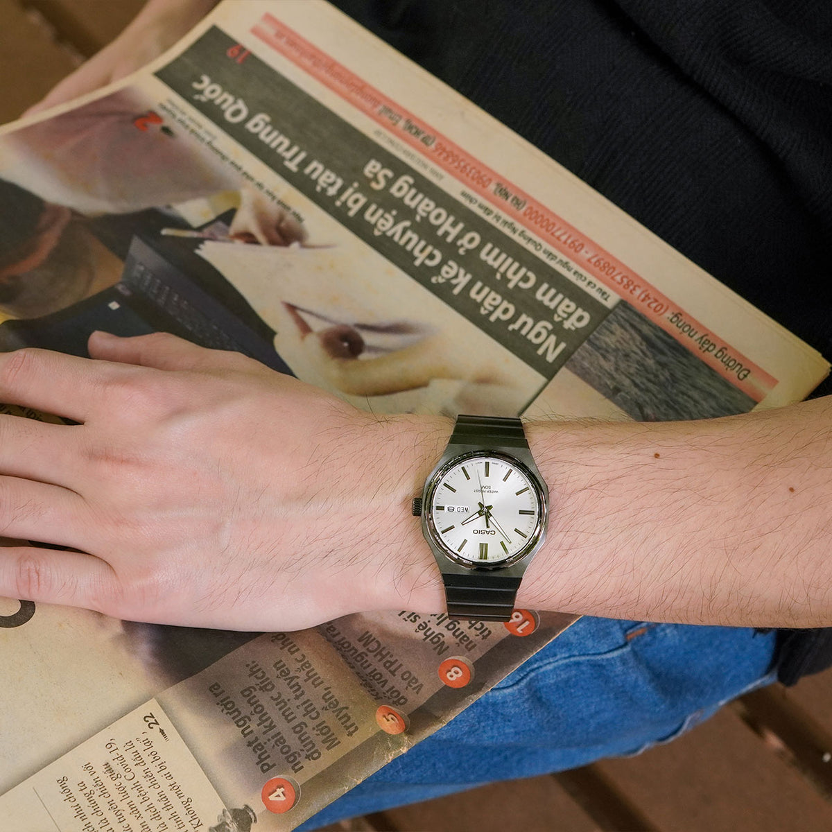 Casio Nam MTP-E735B-7AVDF