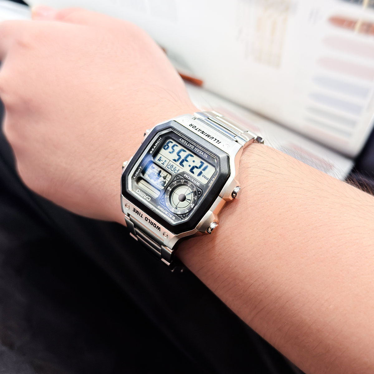 Casio Nam AE-1200WHD-1AVDF