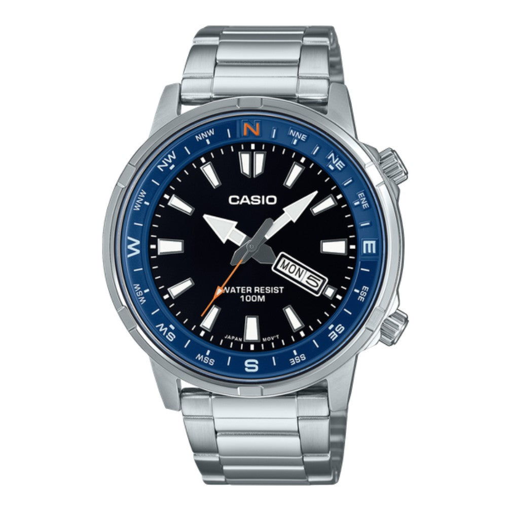 Casio 44mm Nam MTD-130D-1A2VDF