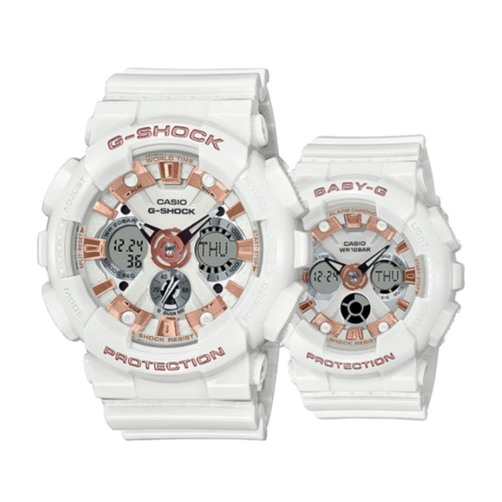 Casio GA-110LM 51.2 mm & BA-110LM 43.4 mm Cặp đôi LOV-24A-7ADR