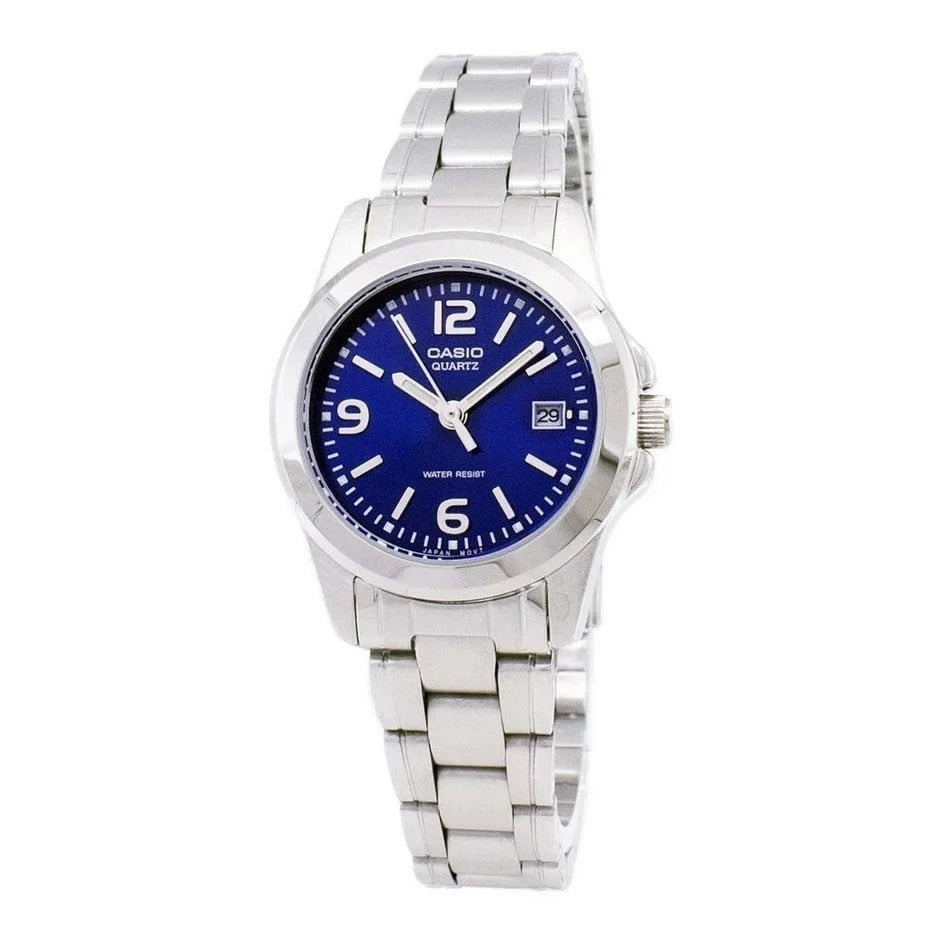 Casio Ltp 1215a 2adf Nu Quartz Pin Day Kim Loai 1712580197