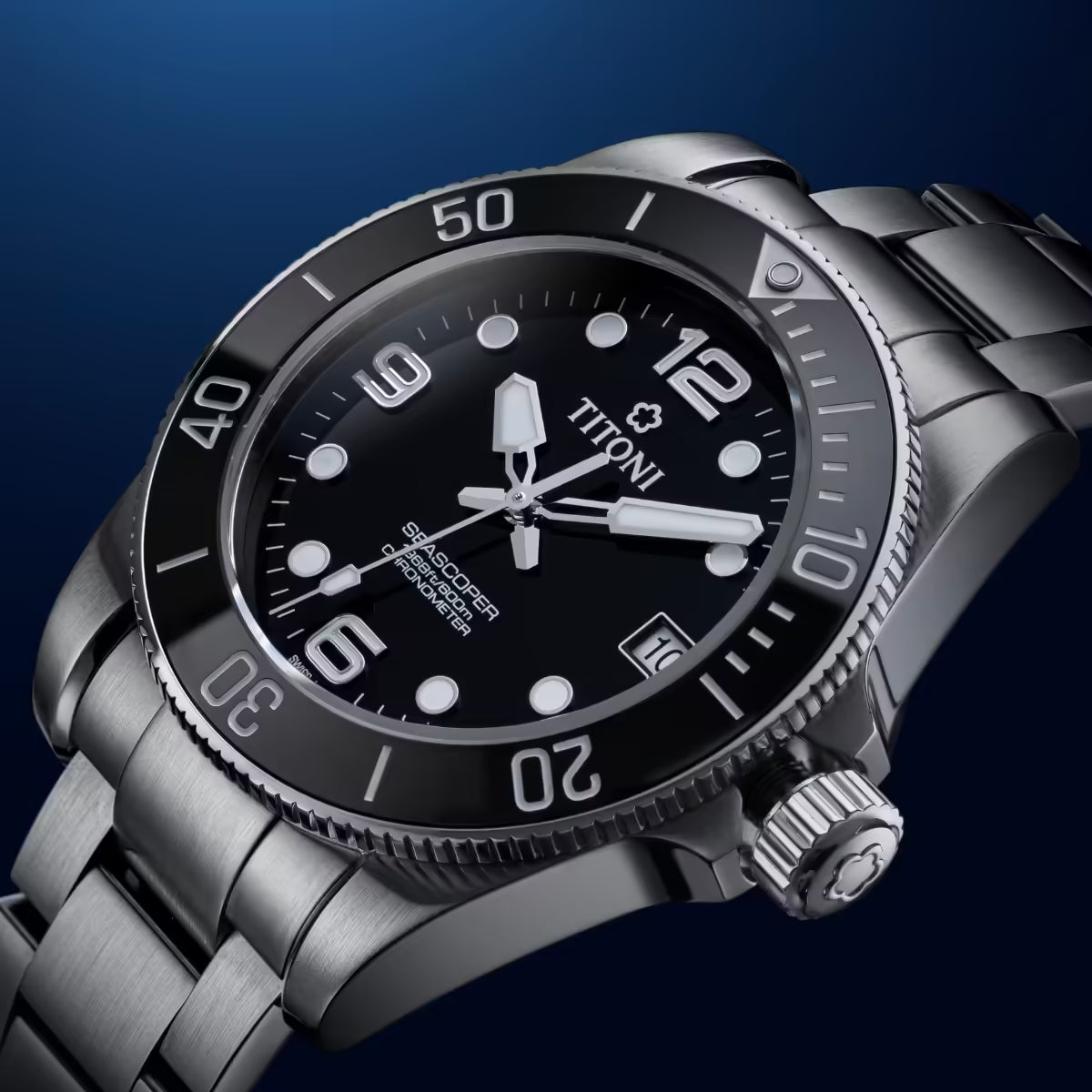 Titoni Nam 83601-S-BK-256