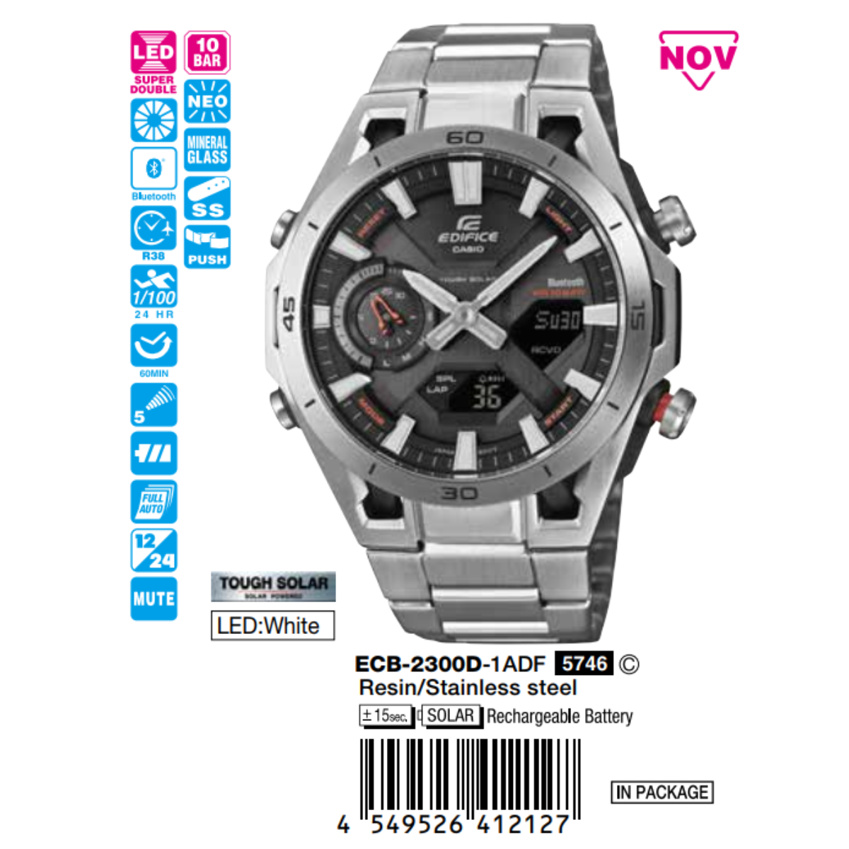 Casio Nam ECB-2300D-1ADF