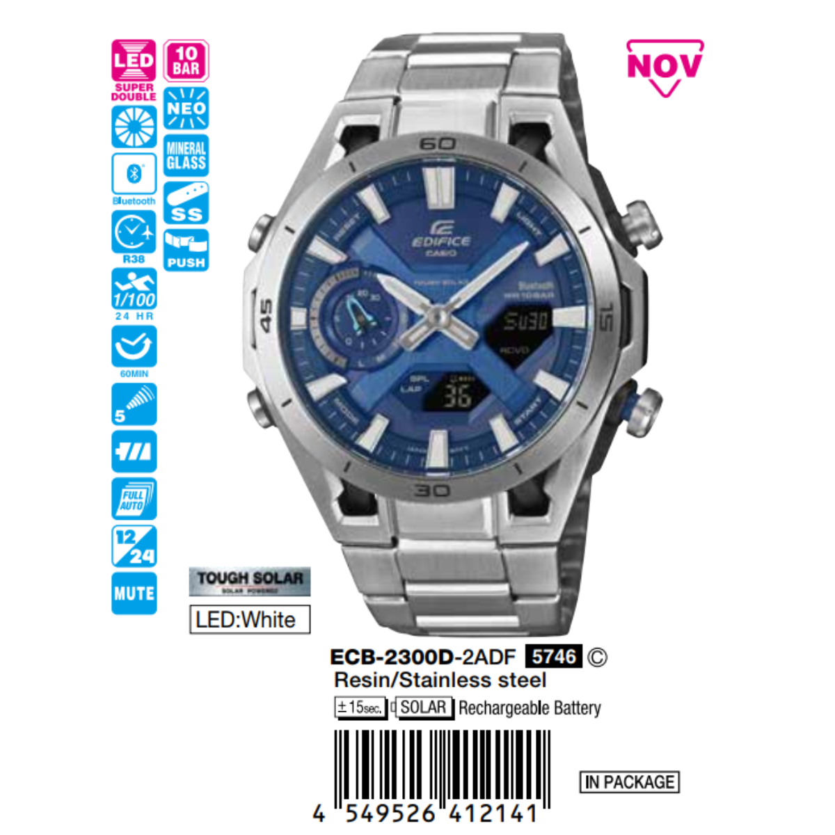 Casio Nam ECB-2300D-2ADF