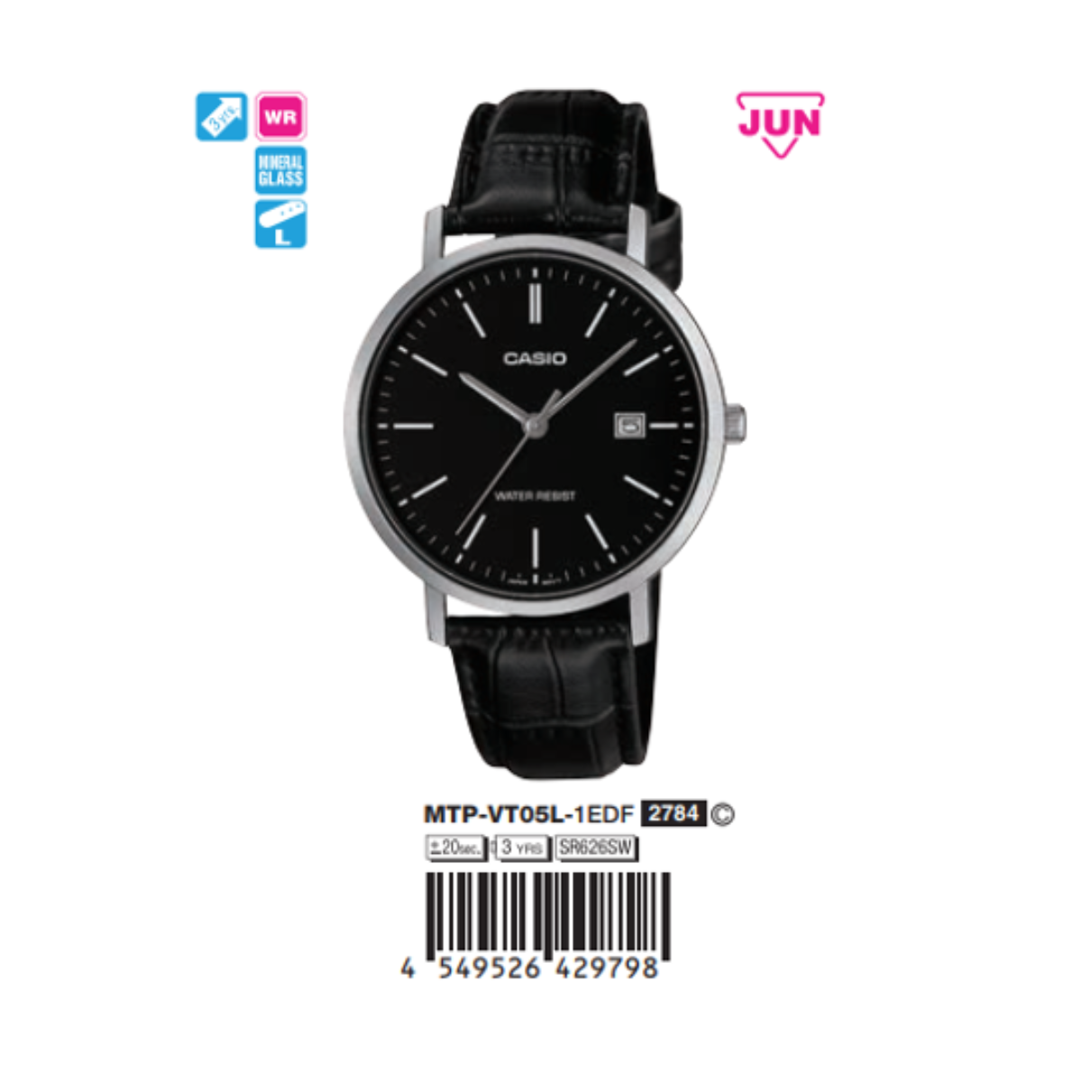Casio Nam MTP-VT05L-1EDF