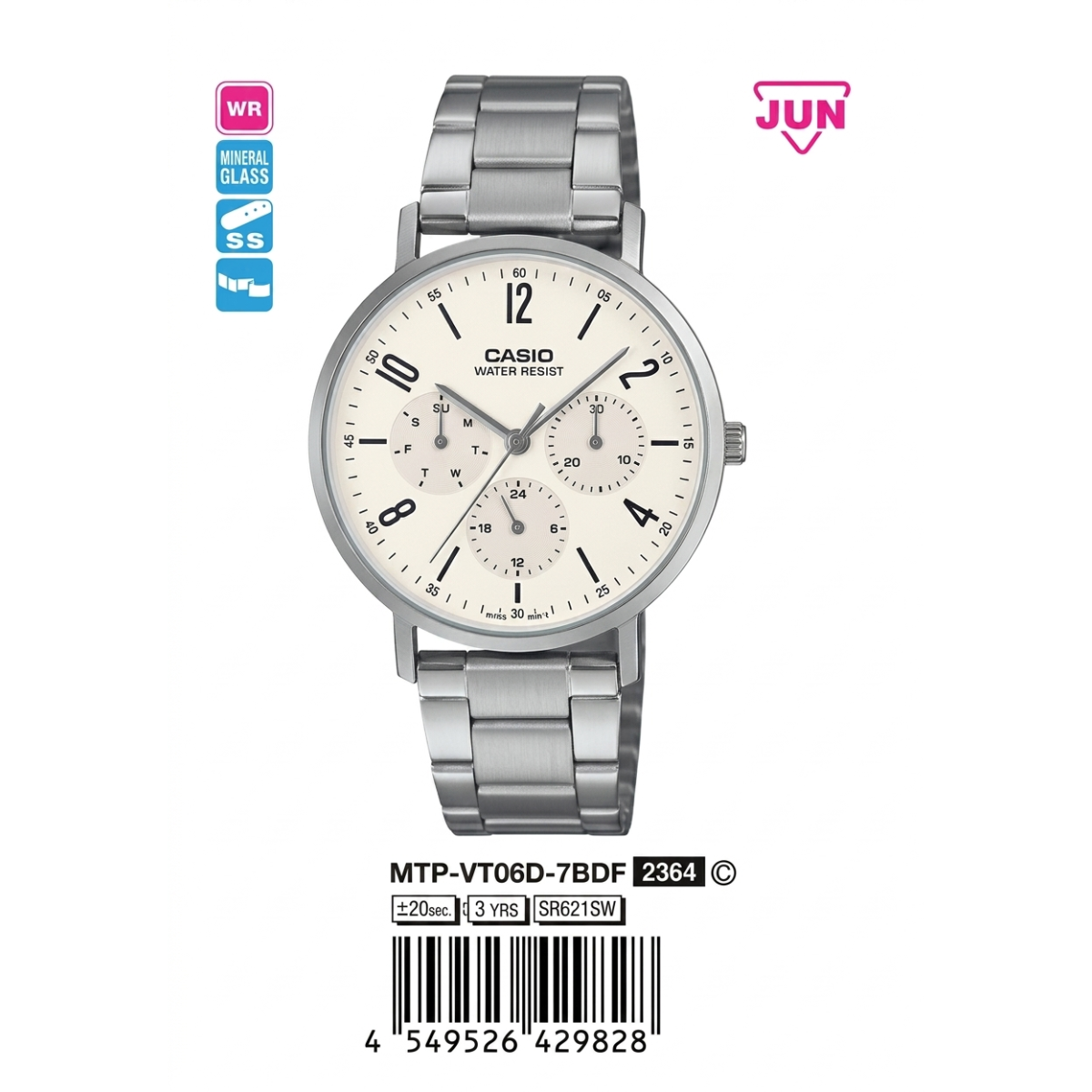 Casio Nam MTP-VT06D-7BDF