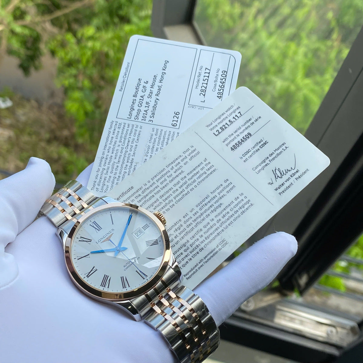 Longines Nam L2.821.5.11.7