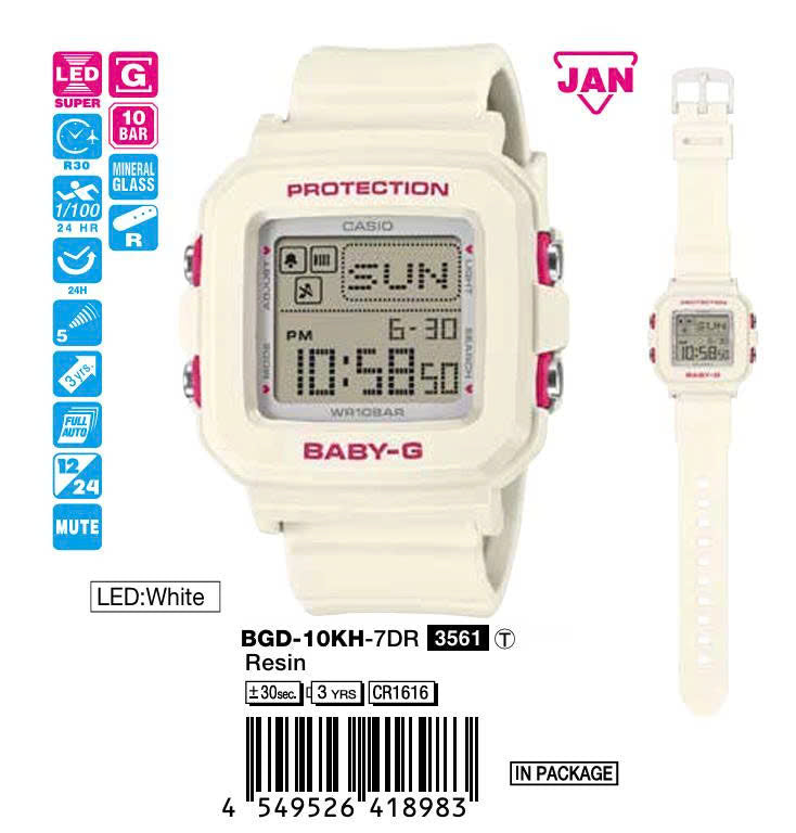 Casio Nam BGD-10KH-7DR