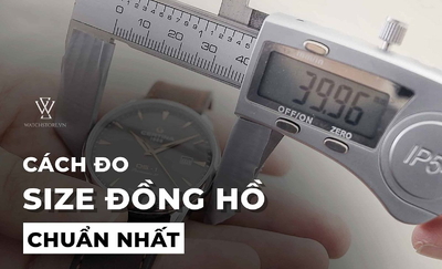 Hướng dẫn cách đo size đồng hồ theo mặt và dây chuẩn nhất và chính xác nhất