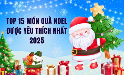 Top 15 món quà noel ý nghĩa được yêu thích nhất 2025