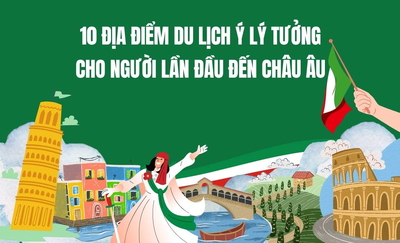 10 địa điểm du lịch Ý lý tưởng cho người lần đầu đến châu Âu