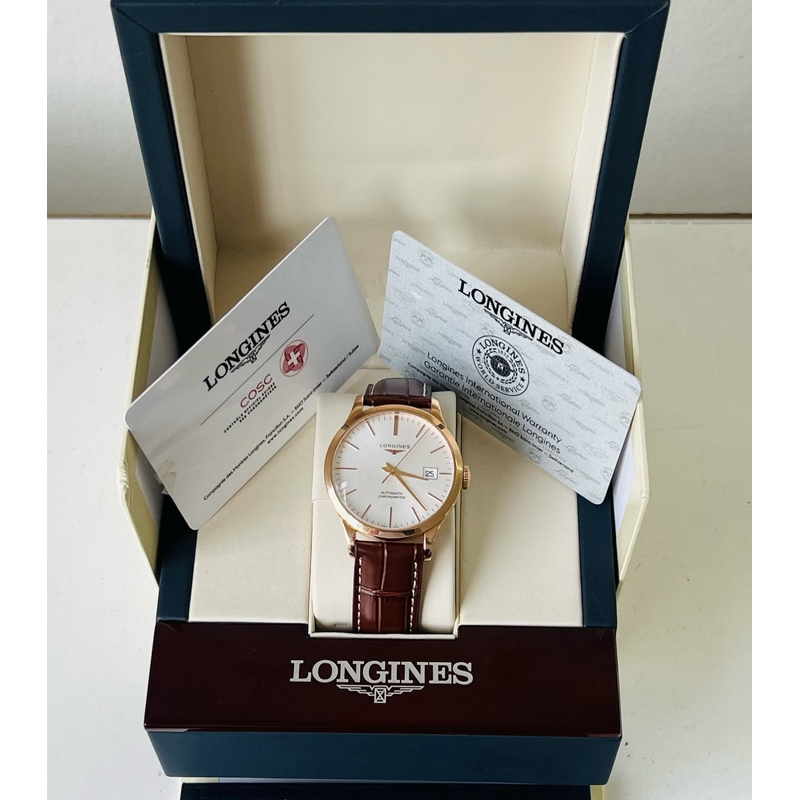 Longines Record Collection Nam L2.820.8.72.2 - hàng lướt