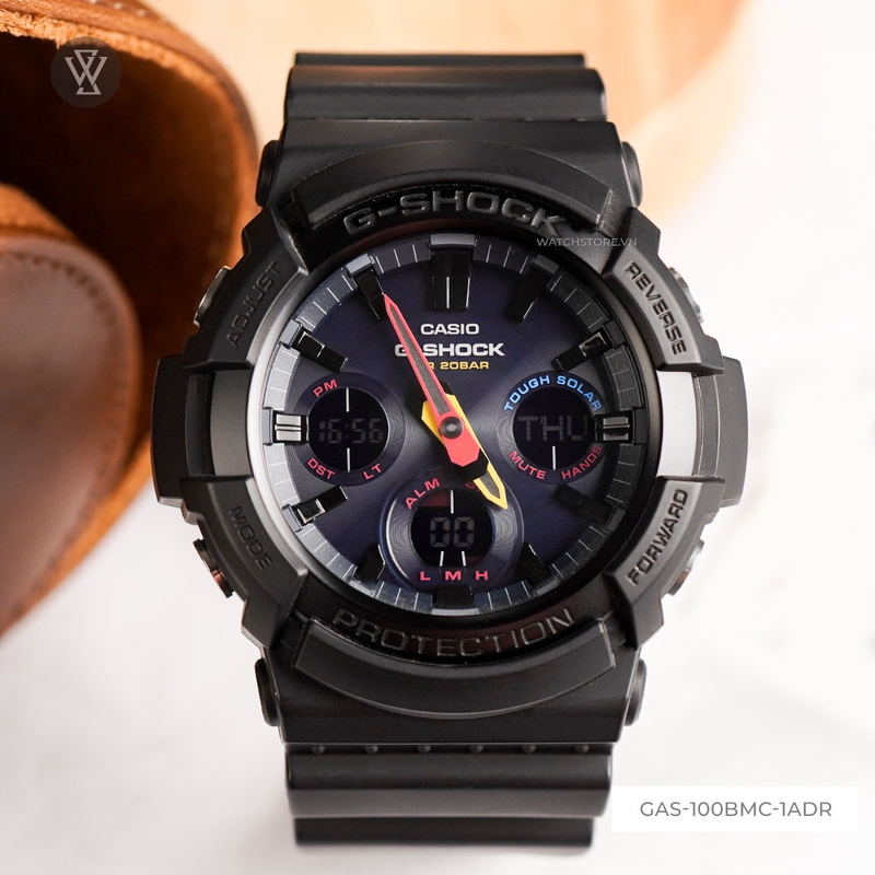 ng H Casio G Shock Nam GAS 100BMC 1ADR GAS 100BMC 1A Gia T t