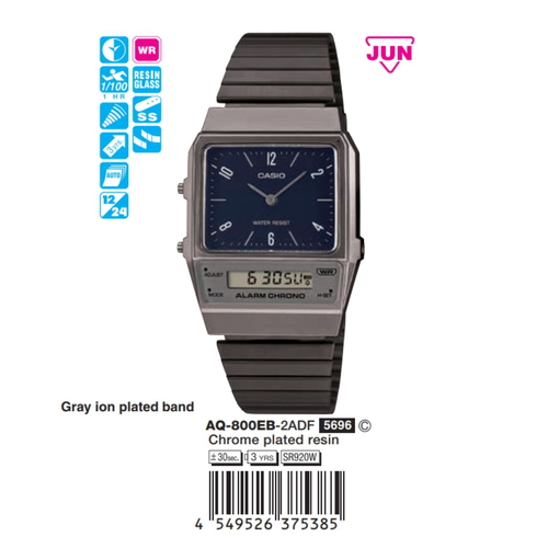 Casio Vintage Unisex AQ-800EB-2ADF