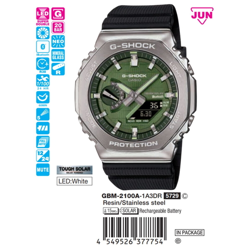 Casio Nam GBM-2100A-1A3DR
