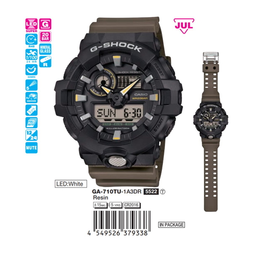 Casio G-Shock Nam GA-710TU-1A3DR
