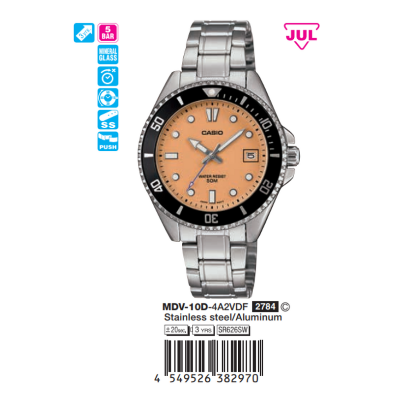 Casio Nam MDV-10D-4A2VDF