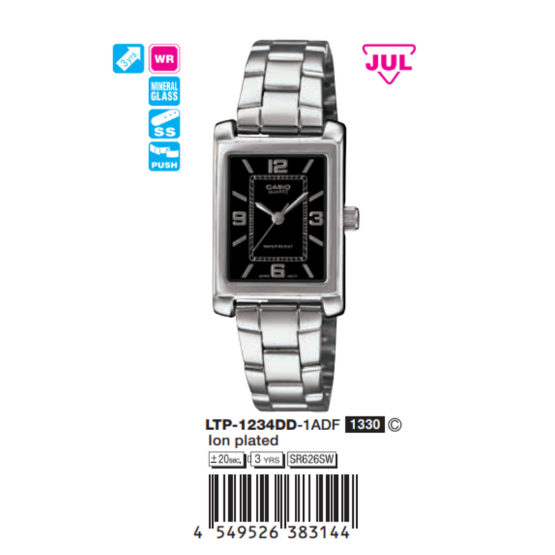 Casio Nữ LTP-1234DD-1ADF
