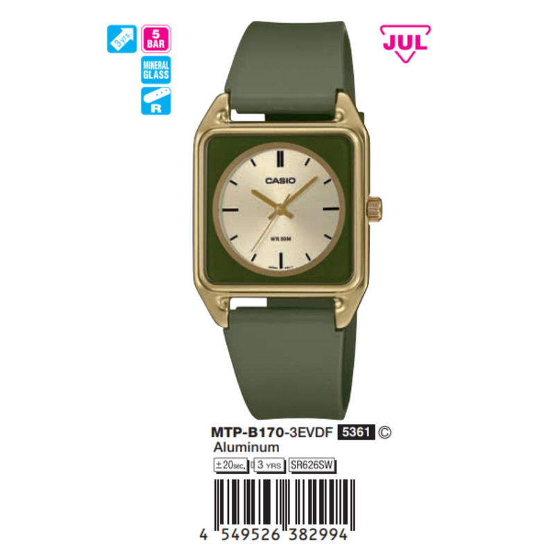 Casio Nam MTP-B170-3EVDF
