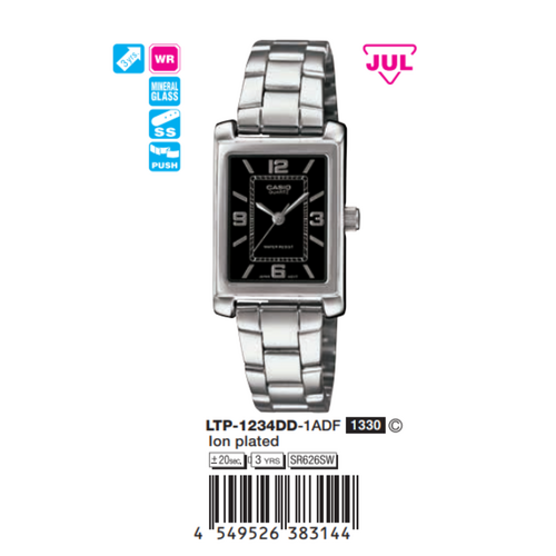 Casio Nữ LTP-1234DD-1ADF